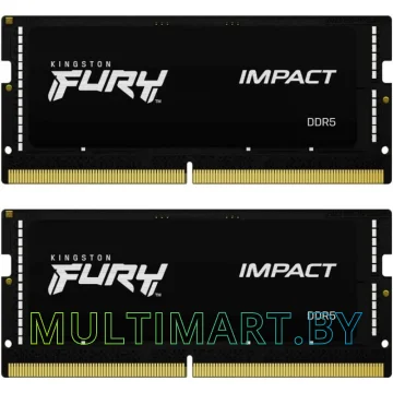 Оперативная память Kingston FURY Impact 2x16GB DDR5 PC5-48000 (KF560S38IBK2-32)